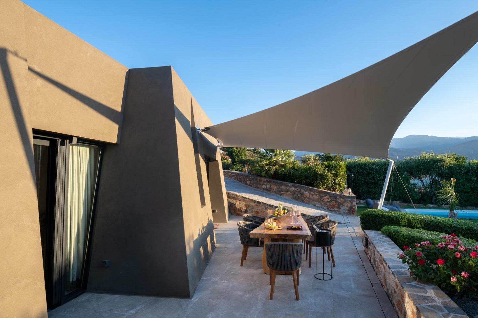 Lithari Luxury Villa With Private Pool, Your Perfect Retreat, Crete Agios Nikolaos Exteriör bild