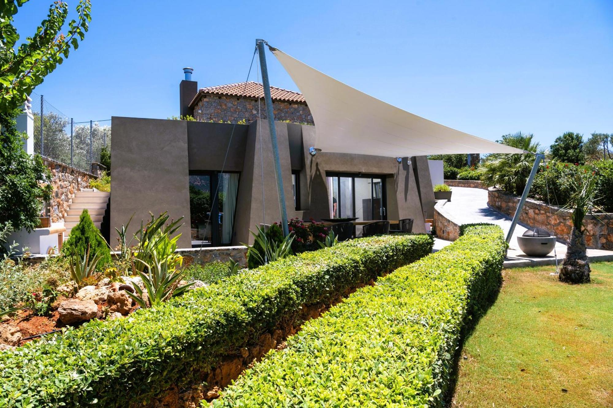 Lithari Luxury Villa With Private Pool, Your Perfect Retreat, Crete Agios Nikolaos Exteriör bild