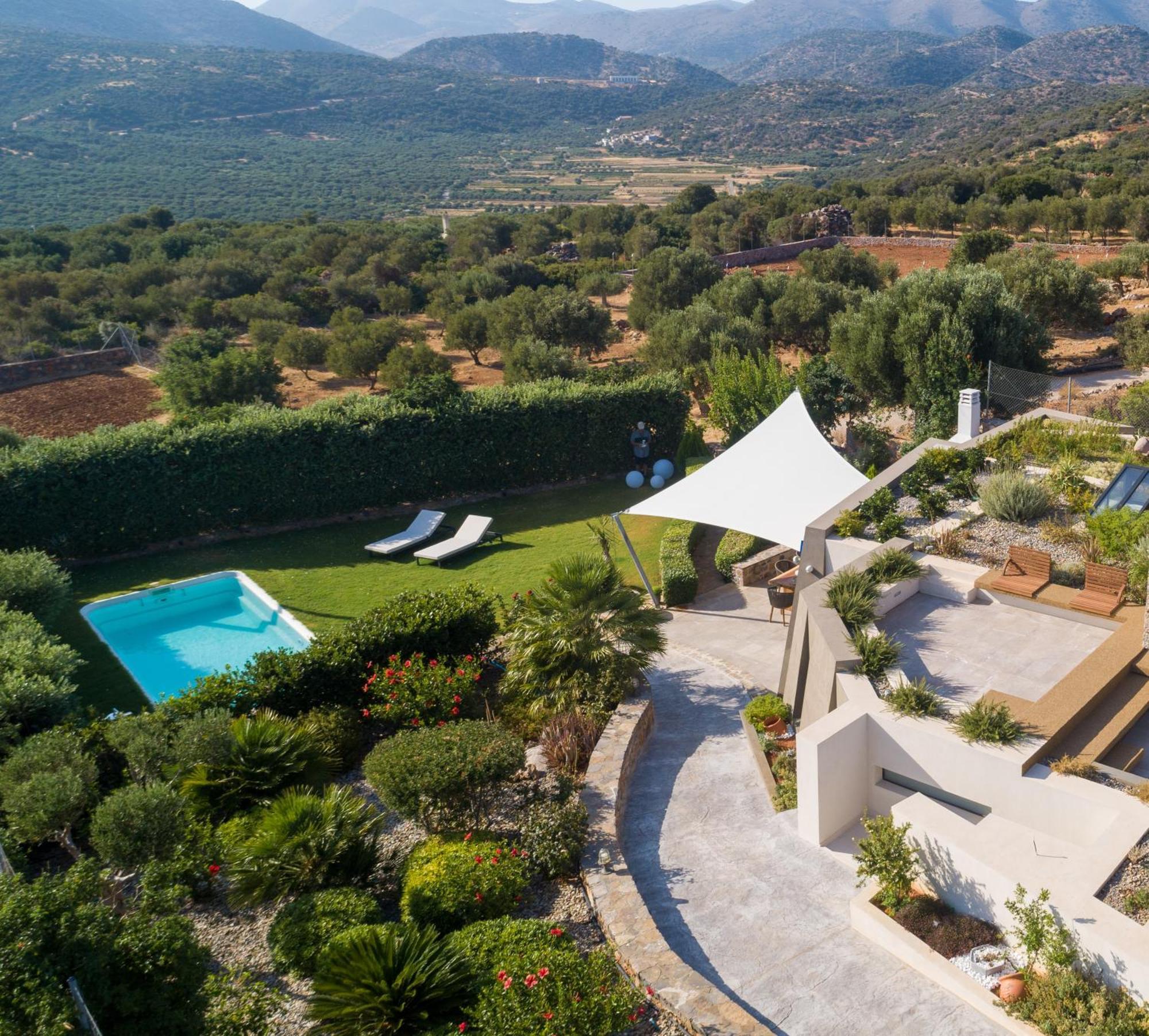 Lithari Luxury Villa With Private Pool, Your Perfect Retreat, Crete Agios Nikolaos Exteriör bild
