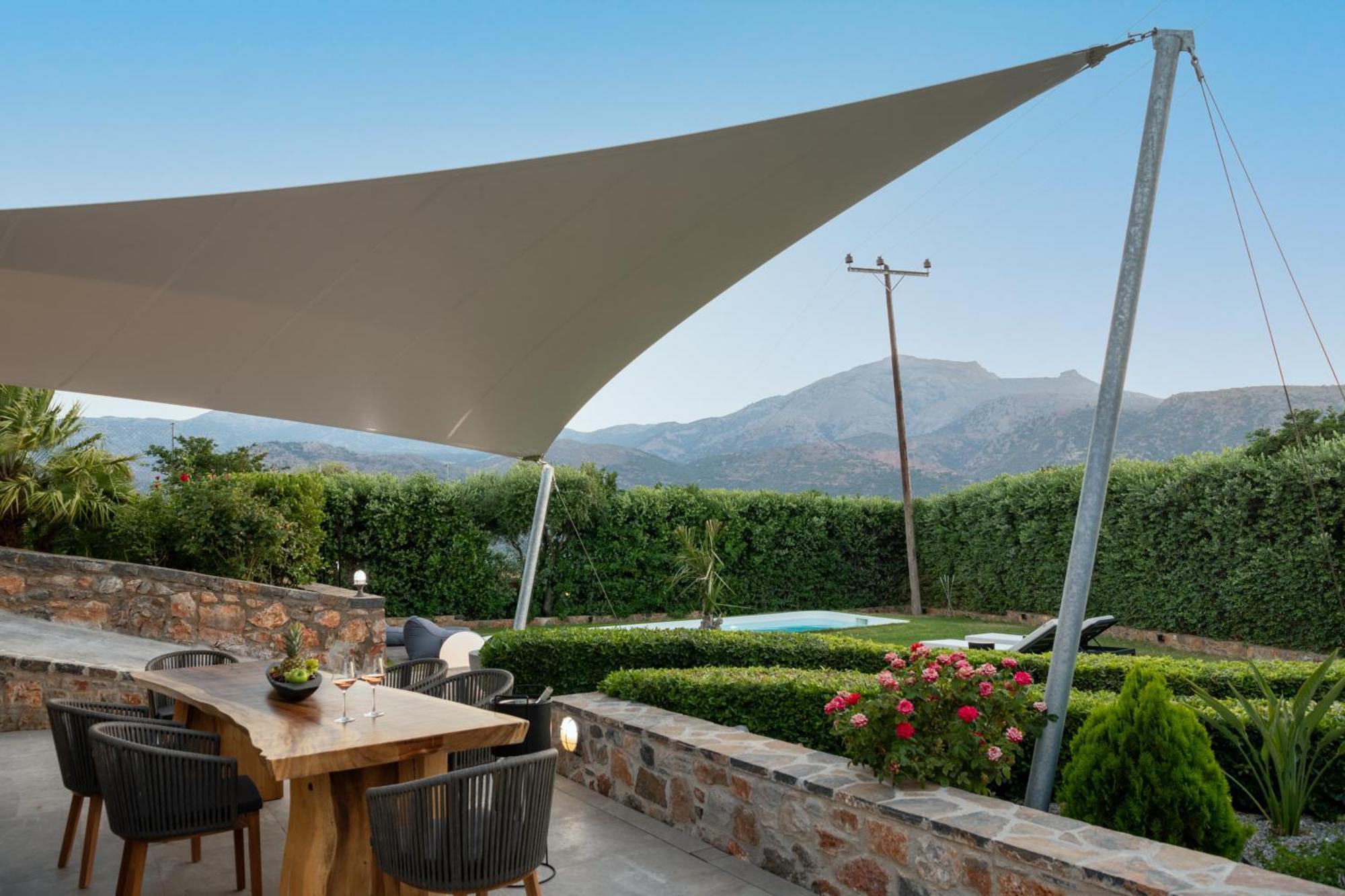 Lithari Luxury Villa With Private Pool, Your Perfect Retreat, Crete Agios Nikolaos Exteriör bild